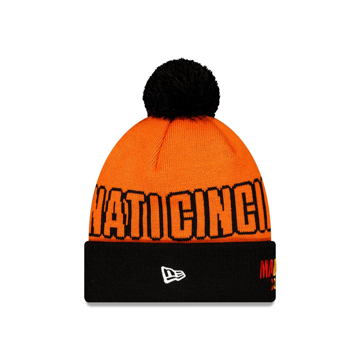 Cincinnati Bengals 2026 International Games Pom Knit Hat