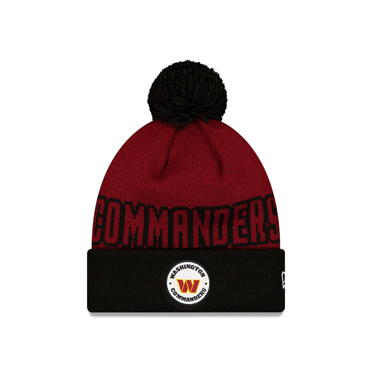 Washington Commanders 2026 International Games Pom Knit Hat
