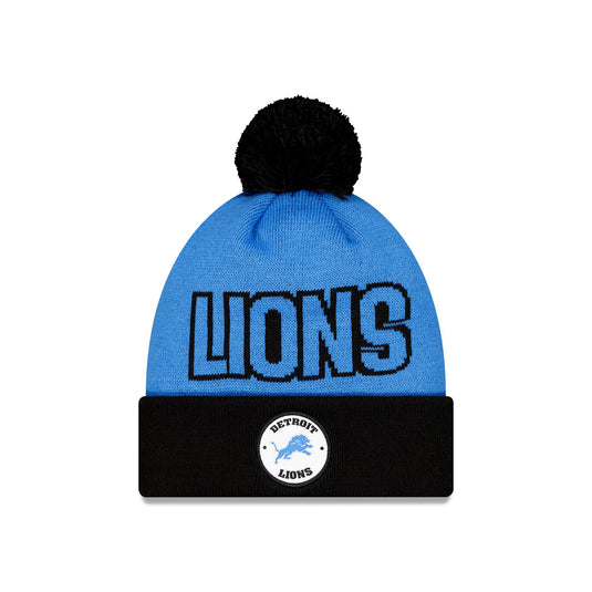 Detroit Lions 2026 International Games Pom Knit Hat