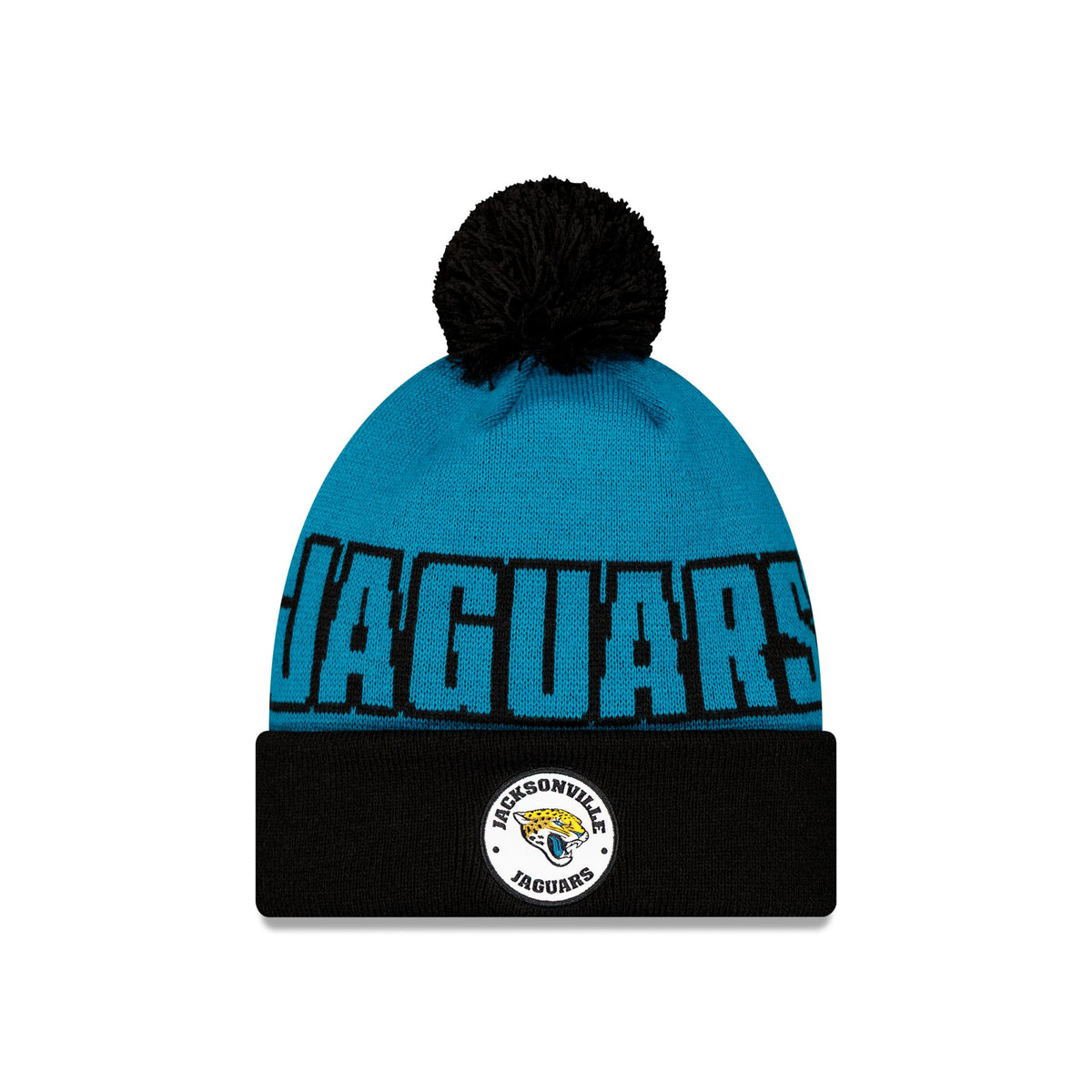 Jacksonville Jaguars 2026 International Games Pom Knit Hat