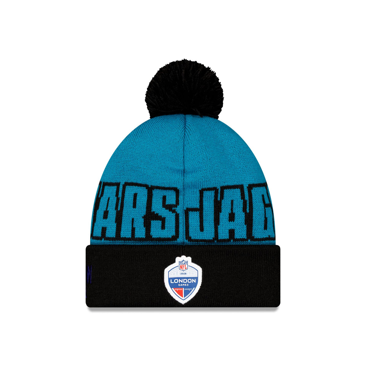 Jacksonville Jaguars 2026 International Games Pom Knit Hat