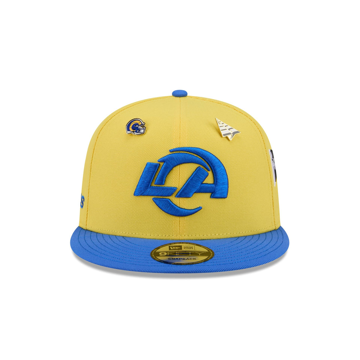 Paper Planes x Los Angeles Rams Yellow 9FIFTY Snapback Hat