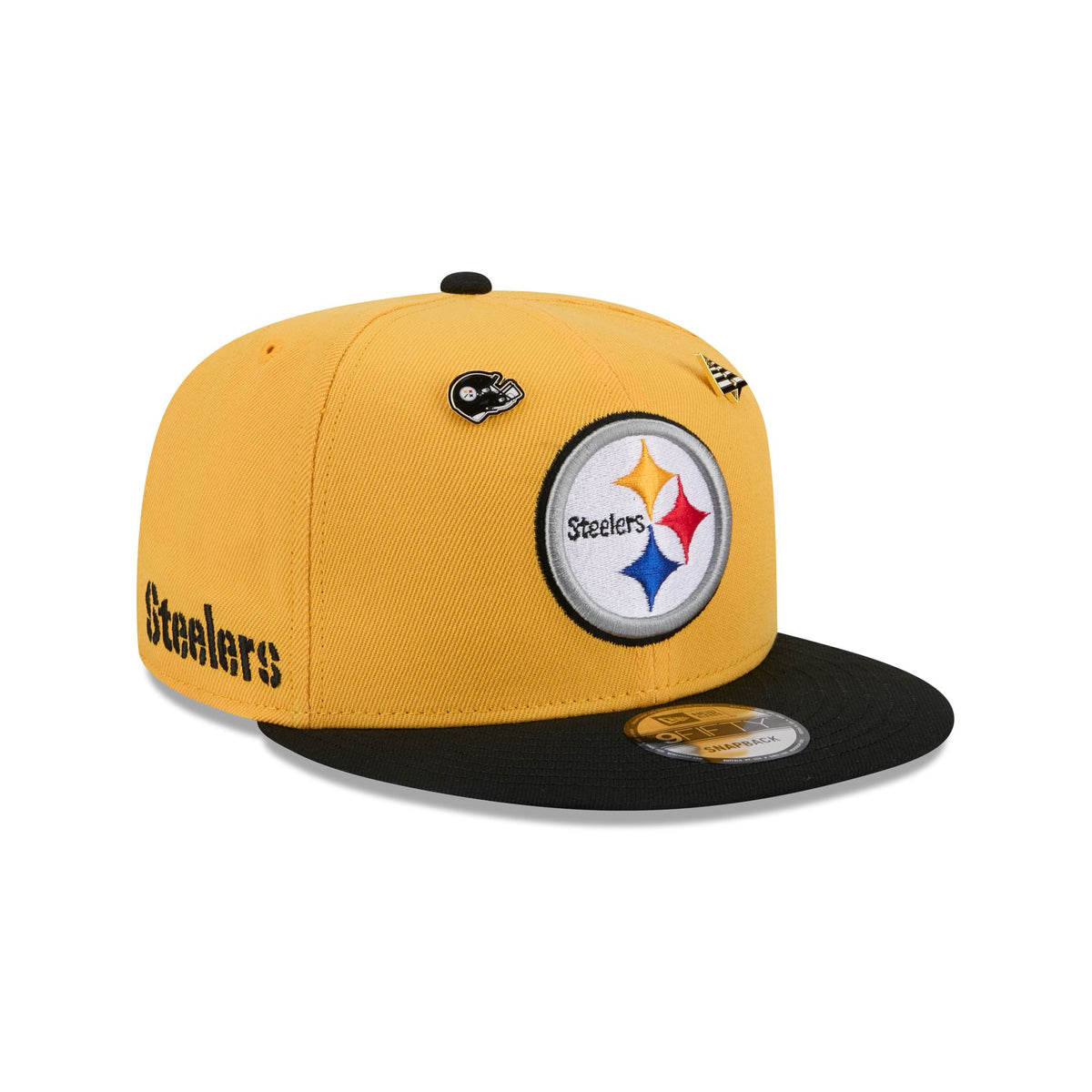 Paper Planes x Pittsburgh Steelers Yellow 9FIFTY Snapback Hat