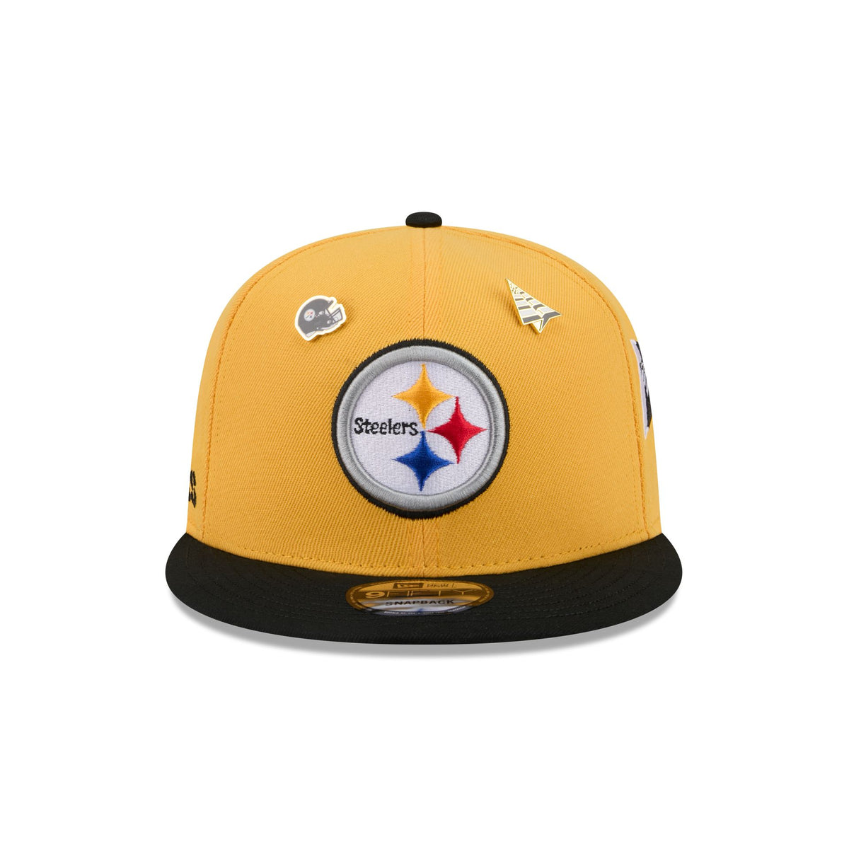 Paper Planes x Pittsburgh Steelers Yellow 9FIFTY Snapback Hat
