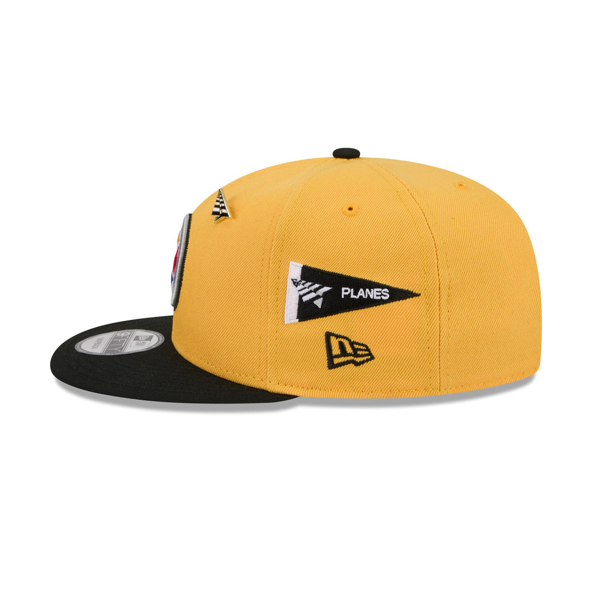 Paper Planes x Pittsburgh Steelers Yellow 9FIFTY Snapback Hat