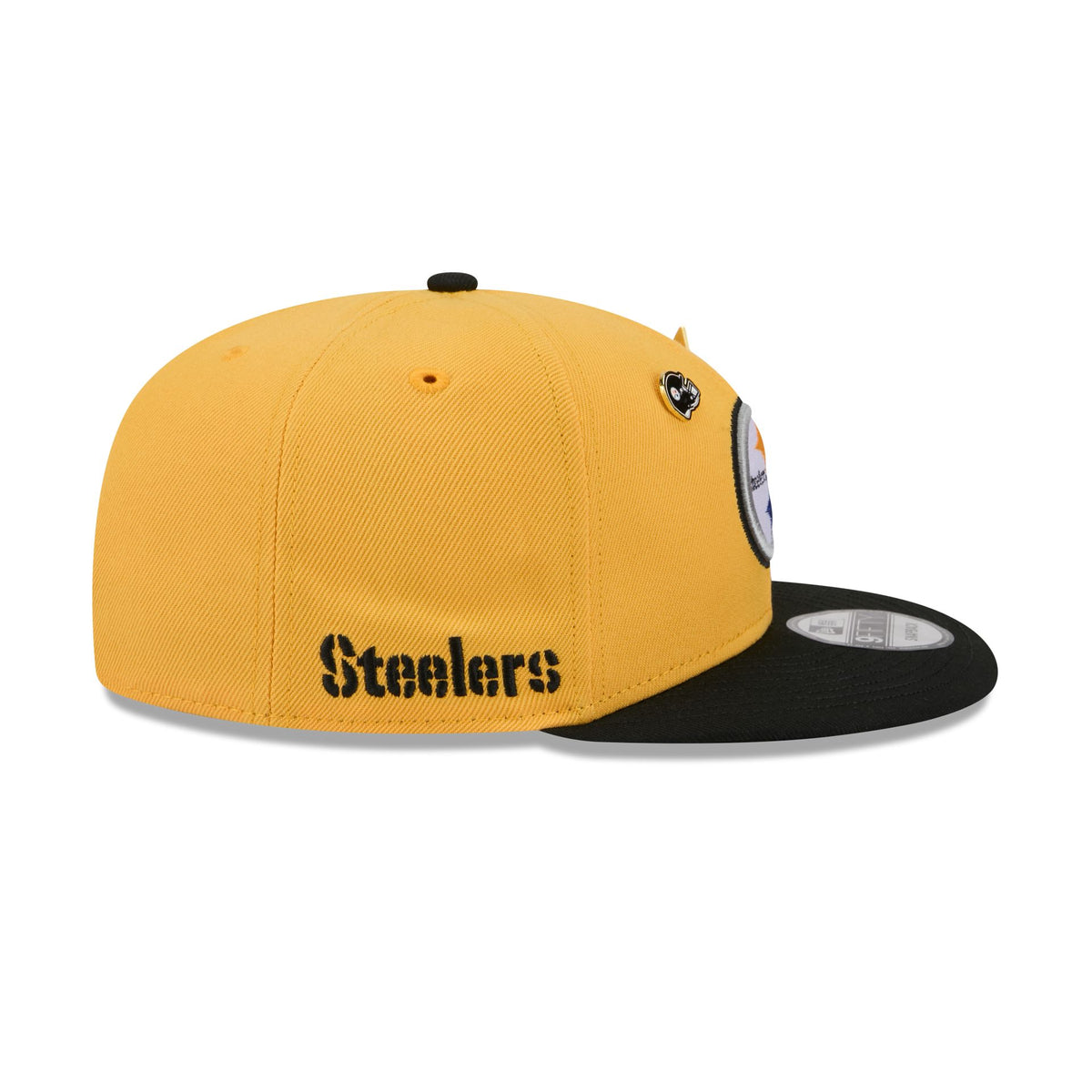 Paper Planes x Pittsburgh Steelers Yellow 9FIFTY Snapback Hat