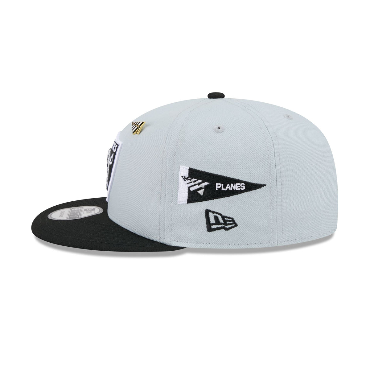 Paper Planes x Las Vegas Raiders Gray 9FIFTY Snapback Hat