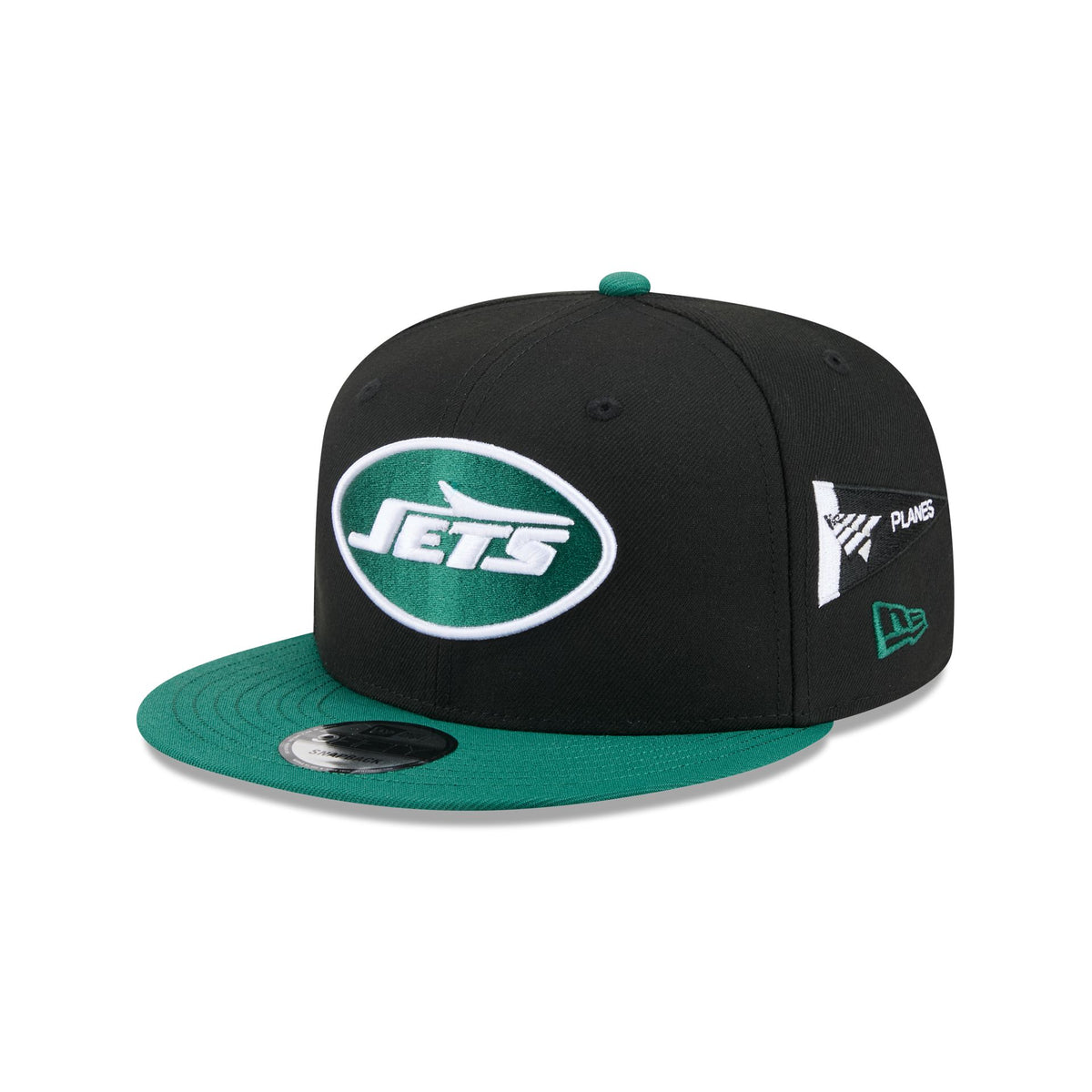 Paper Planes x New York Jets Black 9FIFTY Snapback Hat