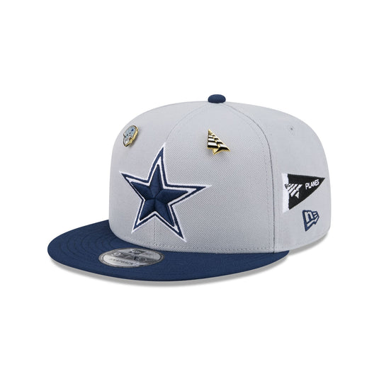 Paper Planes x Dallas Cowboys Gray 9FIFTY Snapback Hat