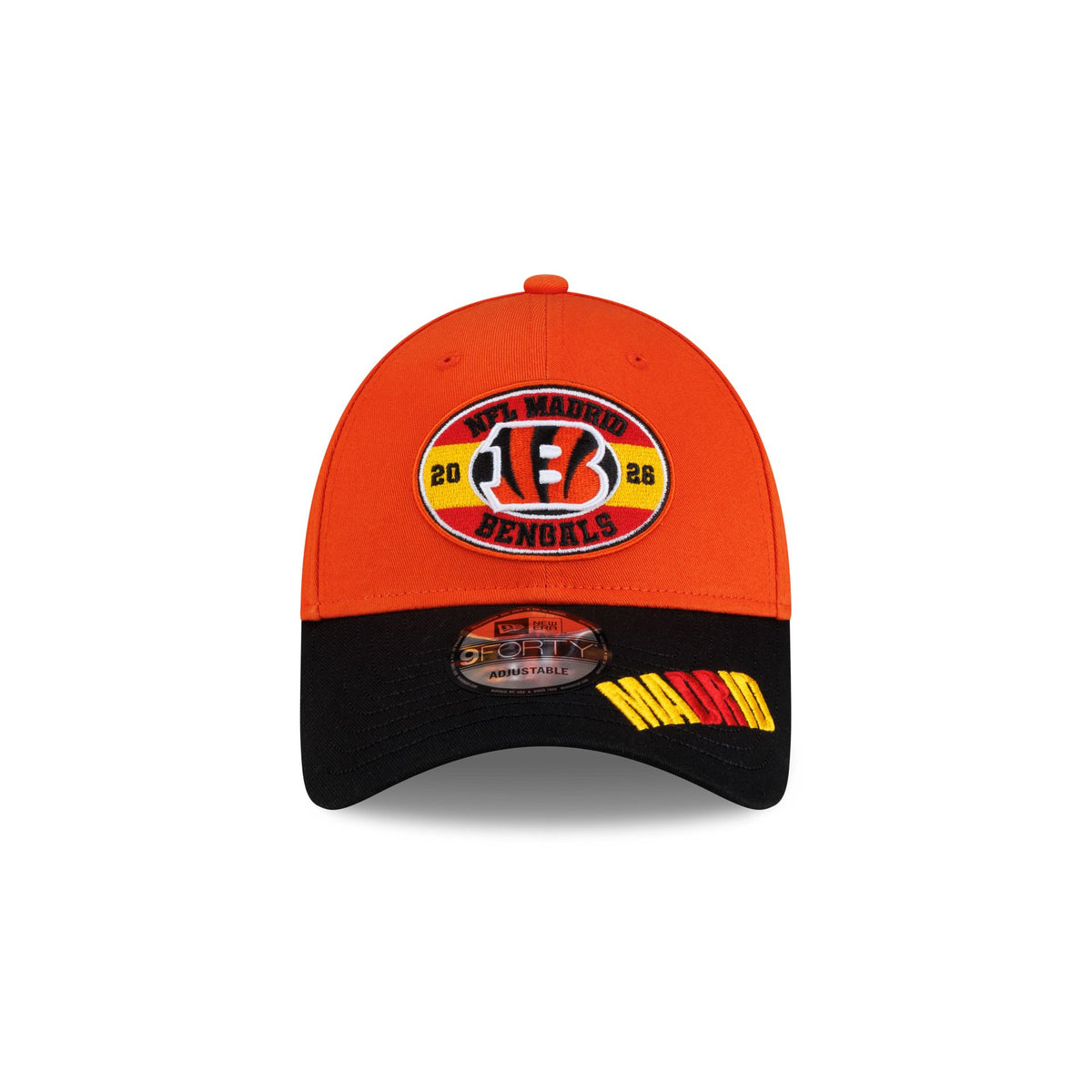 Cincinnati Bengals 2026 International Games 9FORTY Snapback Hat