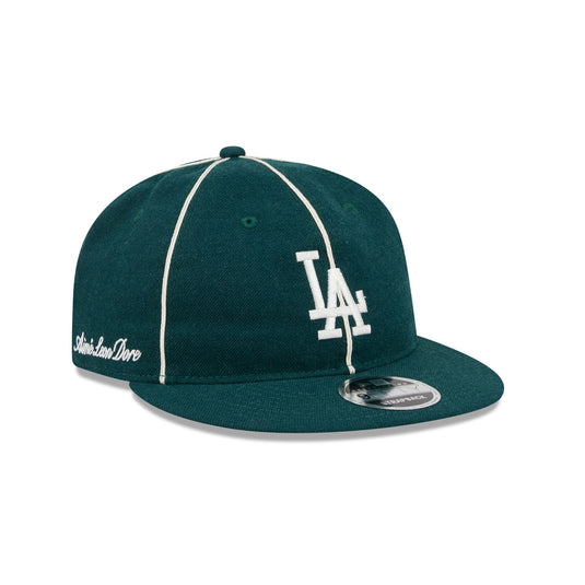 Aimé Leon Dore Los Angeles Dodgers Piping Green Retro Crown 9FIFTY Adjustable Hat