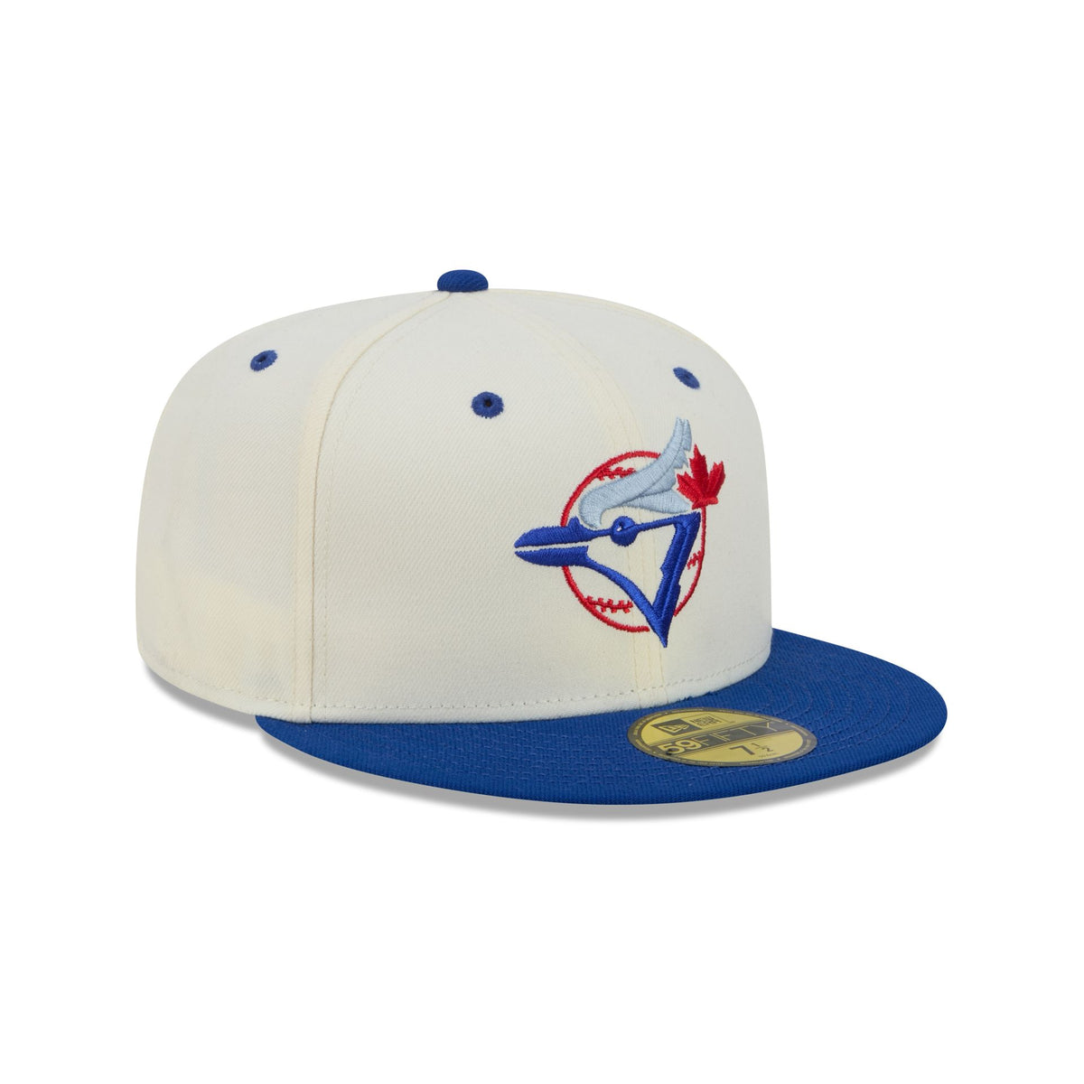 Lost & Found x Toronto Blue Jays Chrome White 59FIFTY Fitted Hat