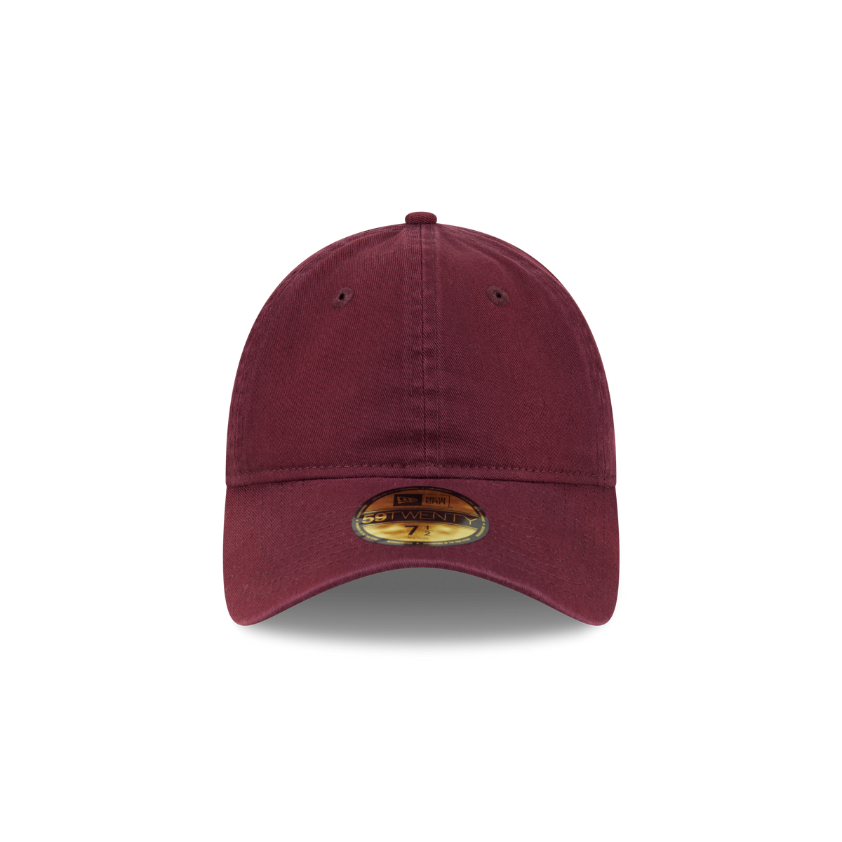 New Era Branded Washed Maroon 59TWENTY Fitted Hat