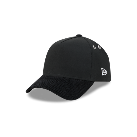 New Era Branded Cord Black 59FORTY A-Frame Fitted Hat