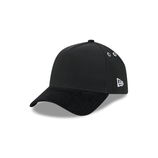 New Era Branded Cord Black 59FORTY A-Frame Fitted Hat