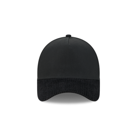 New Era Branded Cord Black 59FORTY A-Frame Fitted Hat