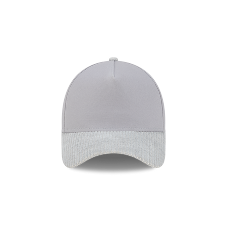 New Era Branded Cord Heather Gray 59FORTY A-Frame Fitted Hat
