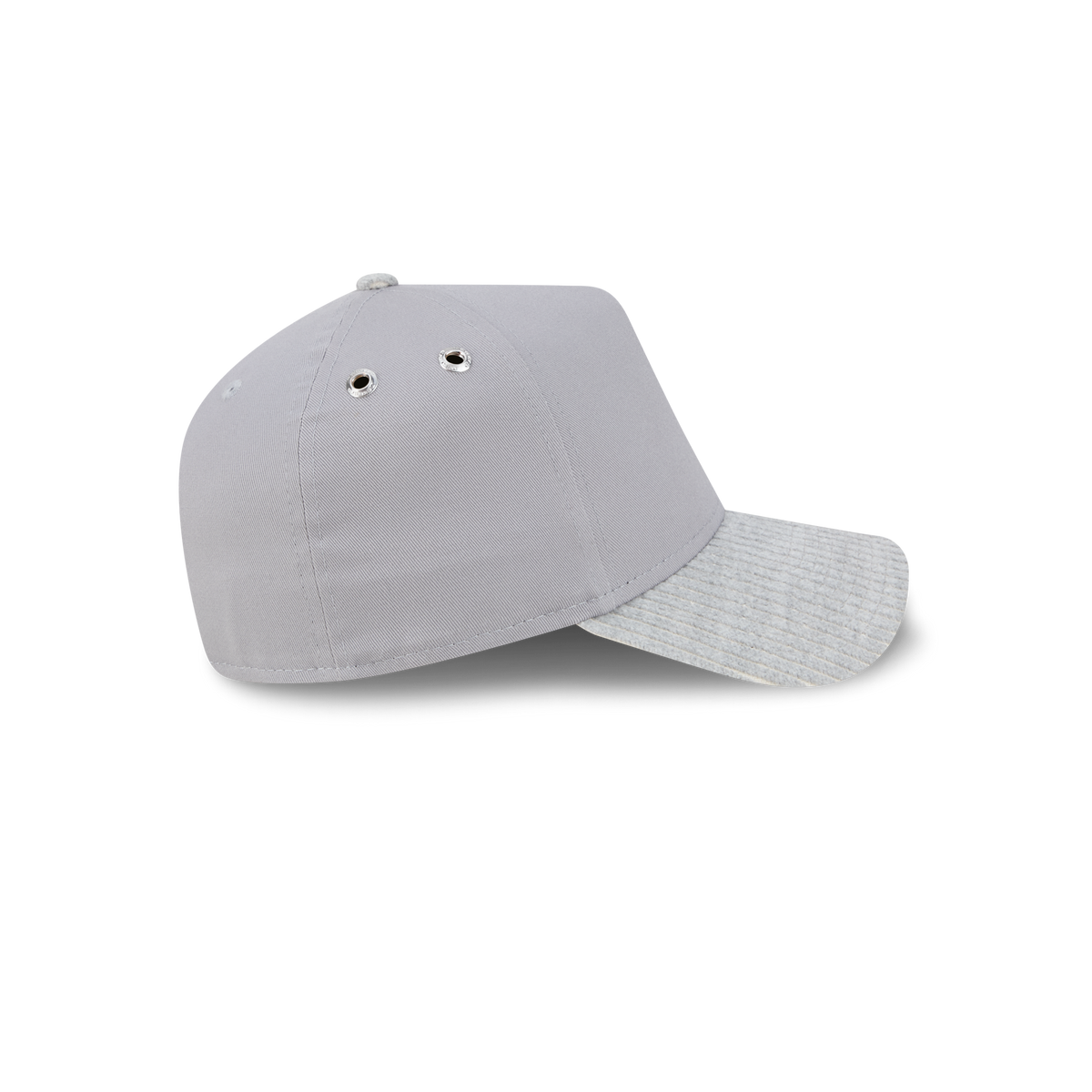 New Era Branded Cord Heather Gray 59FORTY A-Frame Fitted Hat