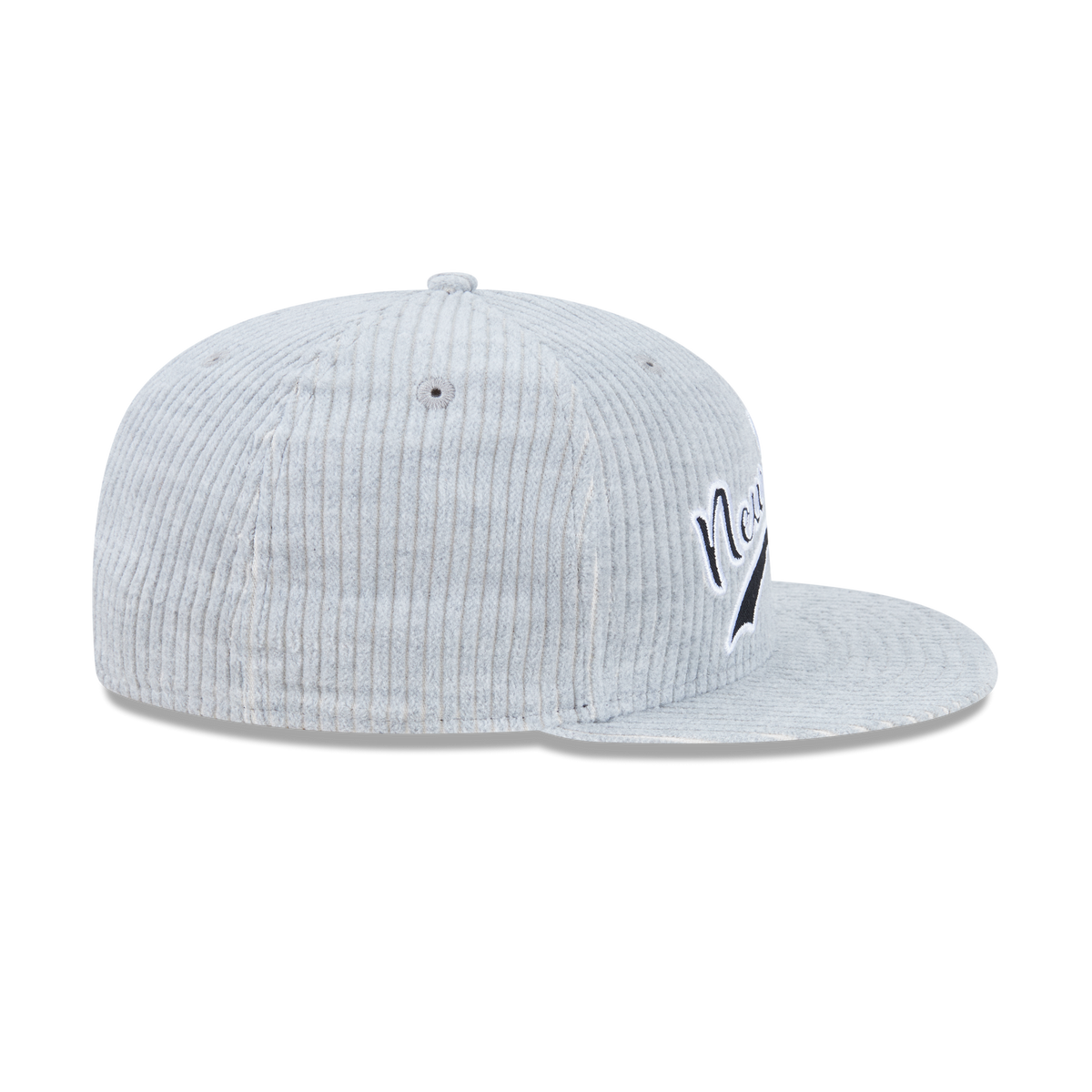 New Era Branded Cord Heather Gray 59FIFTY Fitted Hat
