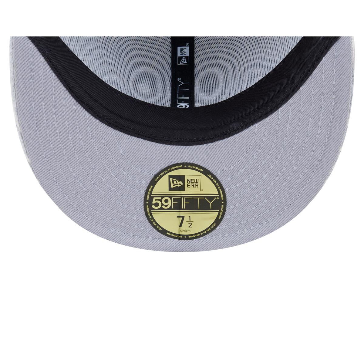 New Era Branded Cord Heather Gray 59FIFTY Fitted Hat