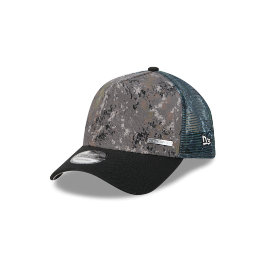 New Era Branded Abstract Camo 9FORTY A-Frame Trucker Hat