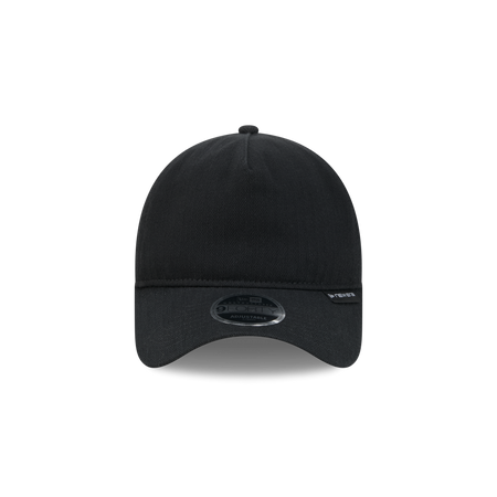 New Era Branded Herringbone Black 9FORTY A-Frame Unstructured Snapback Hat