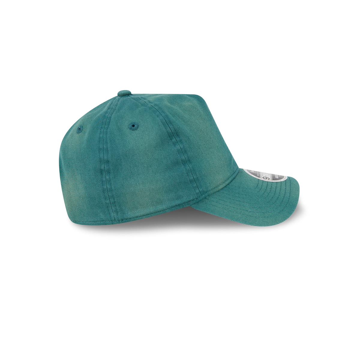 New Era Branded Washed Pine Needle Green 9FORTY A-Frame Unstructured Snapback Hat