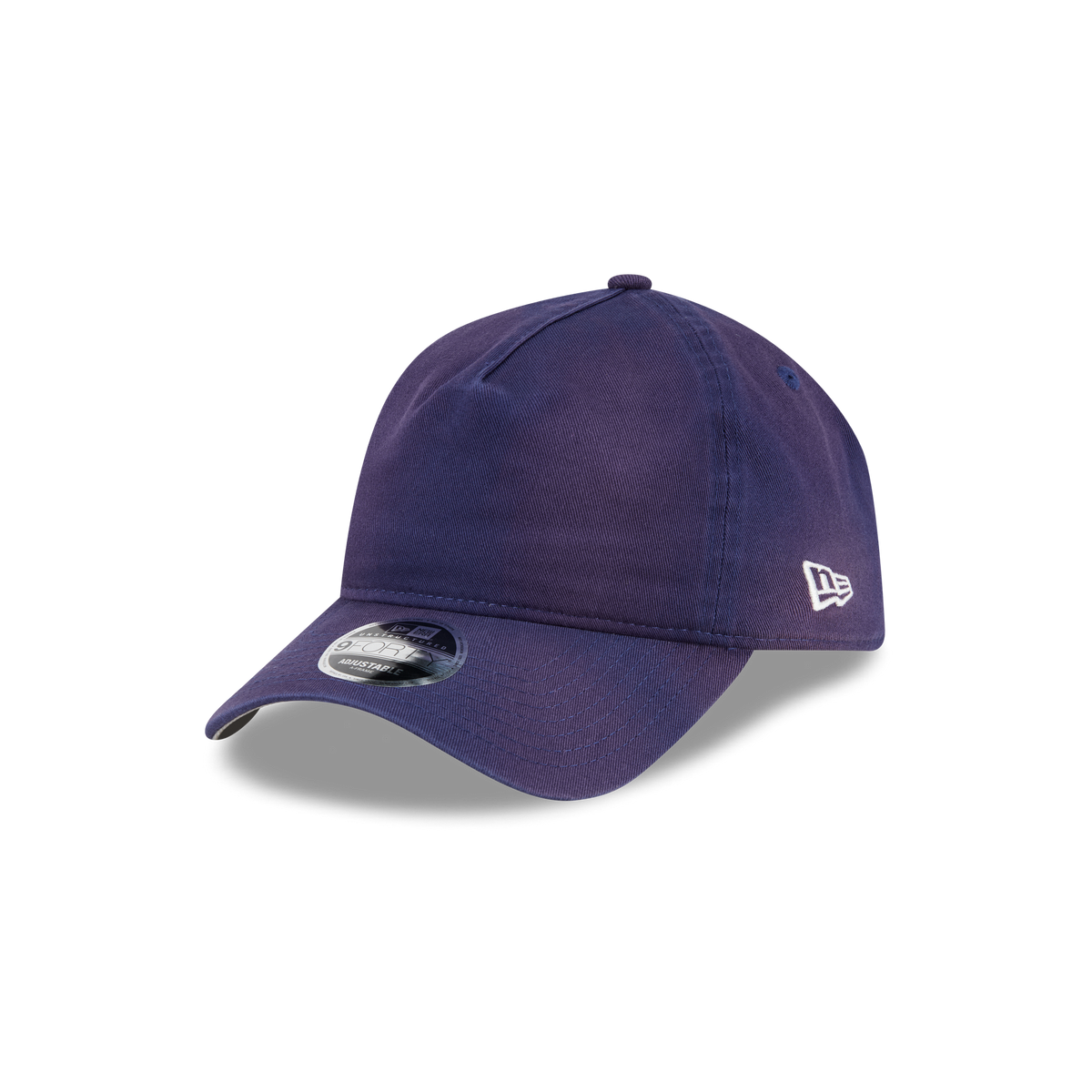 New Era Branded Washed Carbon Navy 9FORTY A-Frame Unstructured Snapback Hat