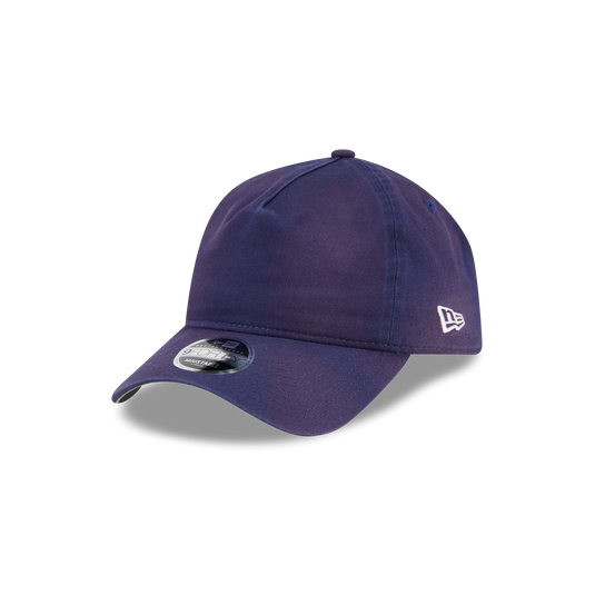 New Era Branded Washed Carbon Navy 9FORTY A-Frame Unstructured Snapback Hat