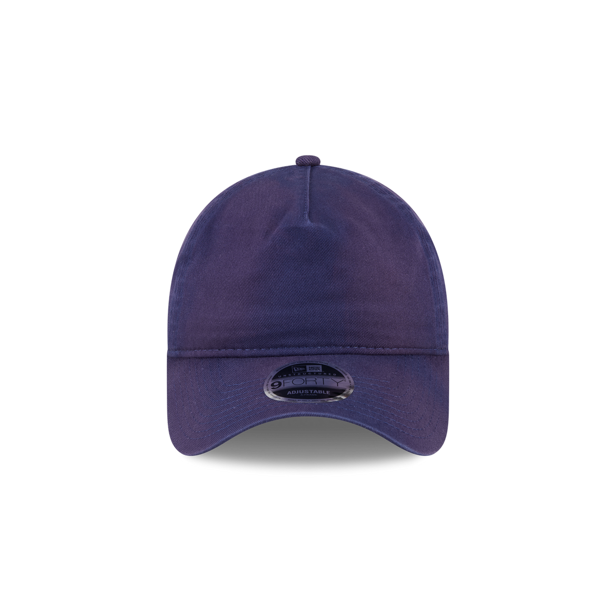 New Era Branded Washed Carbon Navy 9FORTY A-Frame Unstructured Snapback Hat