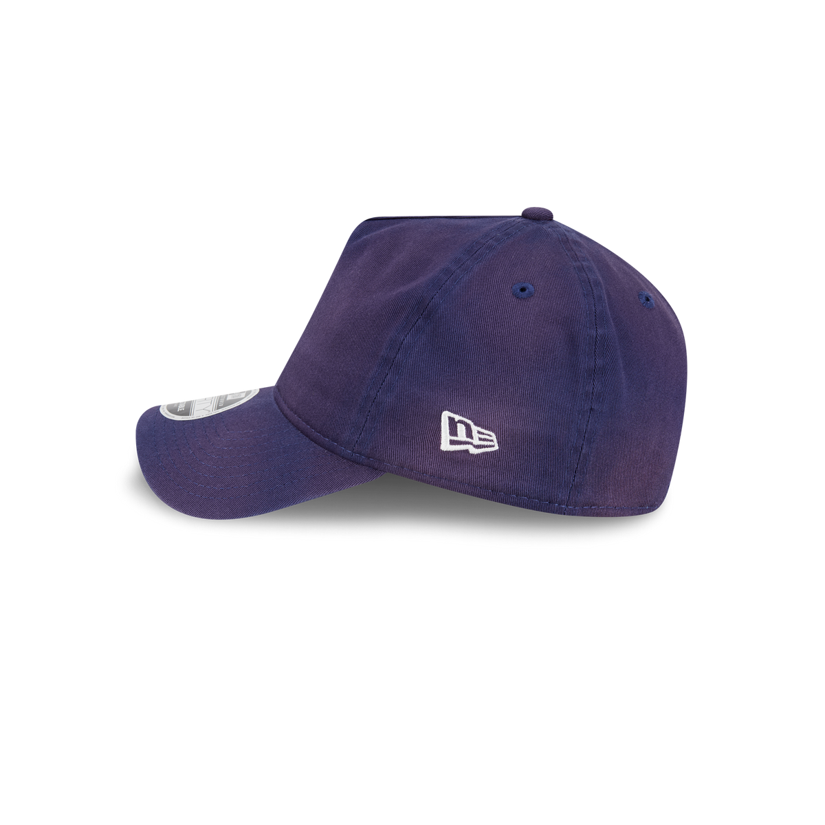 New Era Branded Washed Carbon Navy 9FORTY A-Frame Unstructured Snapback Hat