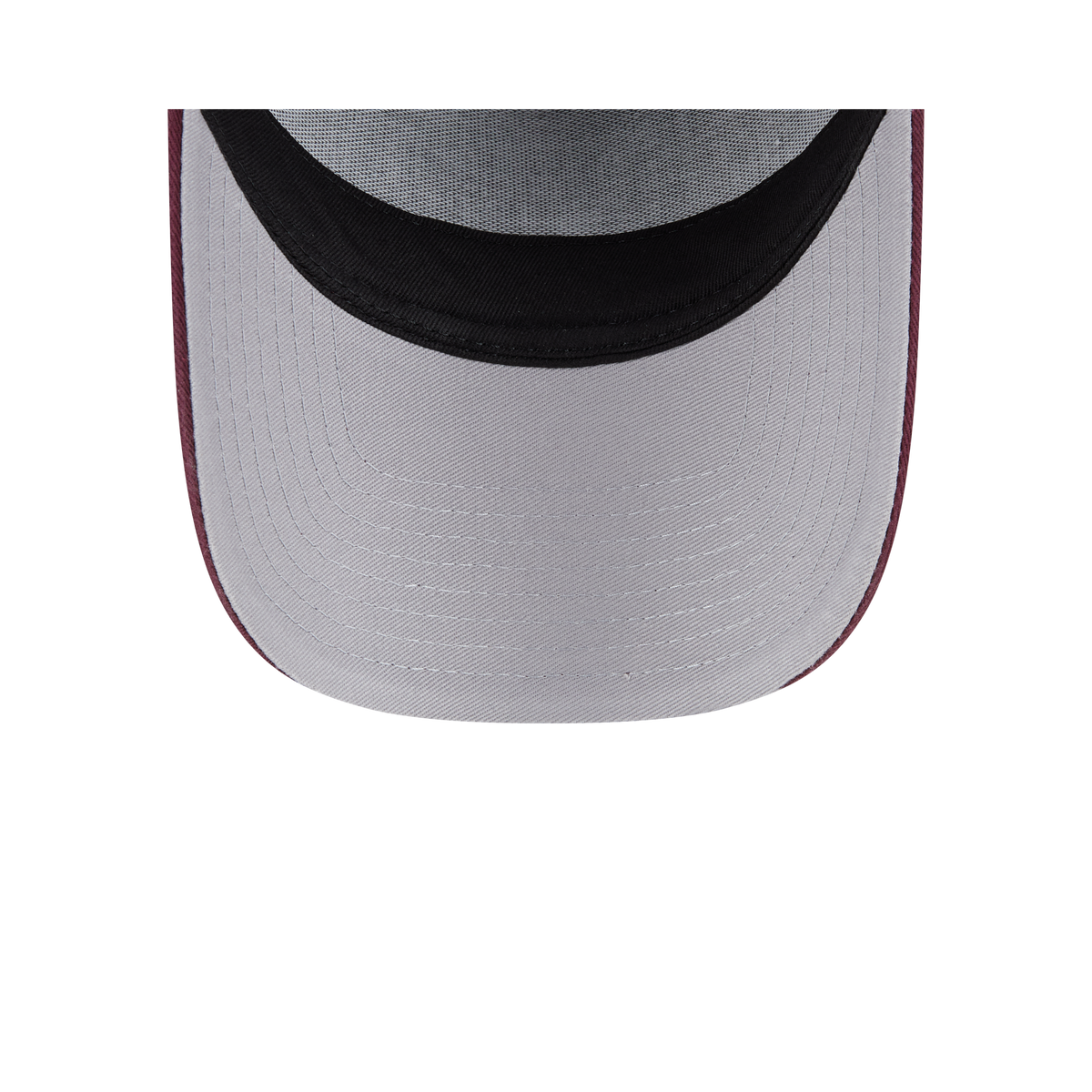 New Era Branded Washed Maroon 9FORTY A-Frame Trucker Hat