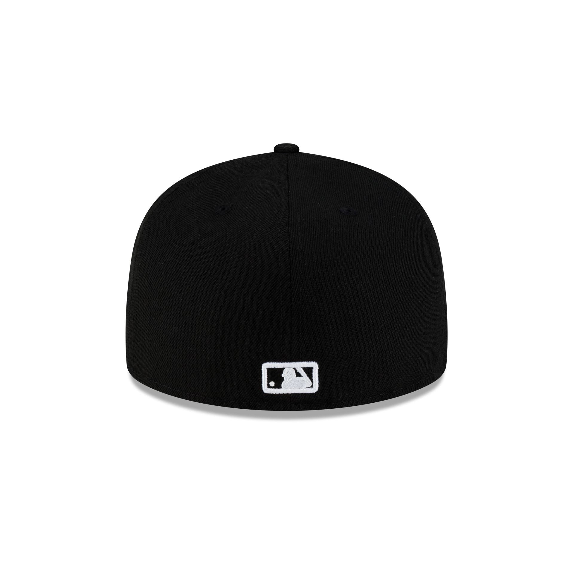 Houston Astros Black & White Circle 59FIFTY Fitted Hat