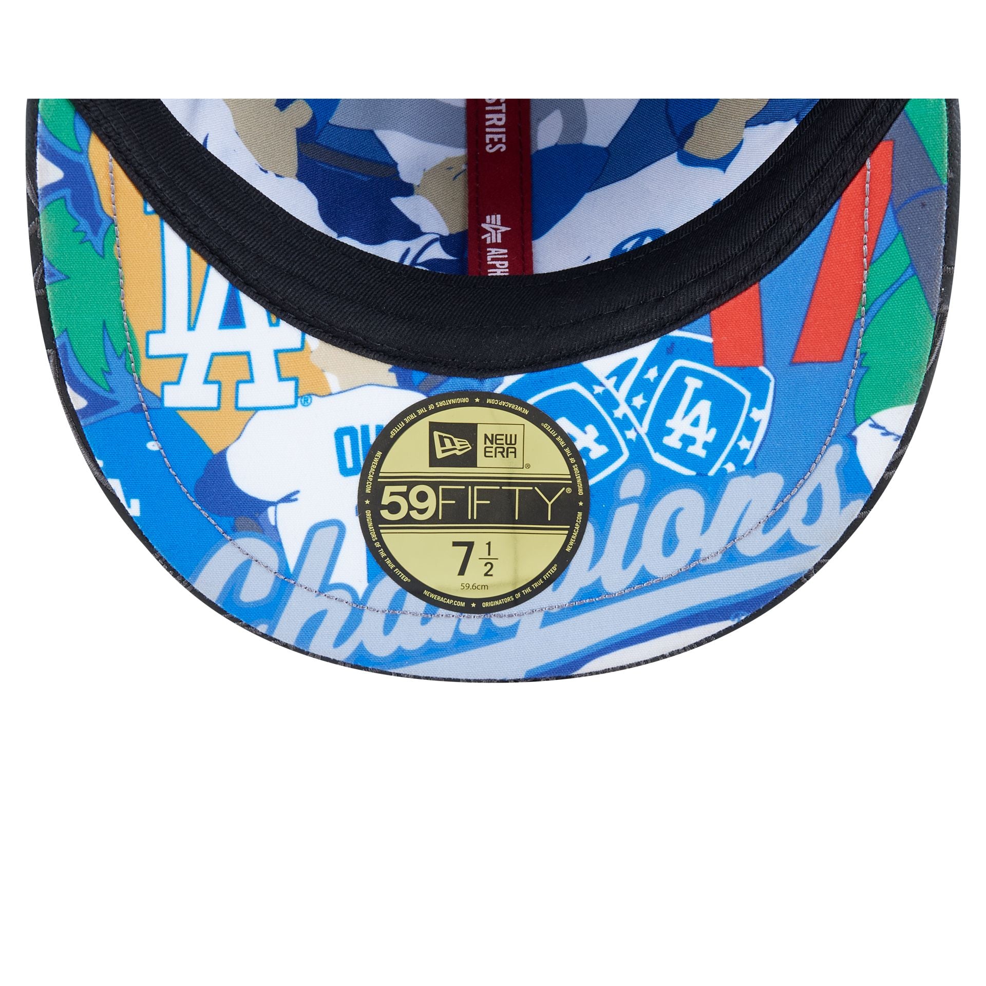 Alpha Industries x ComplexCon x Los Angeles Dodgers Black 59FIFTY