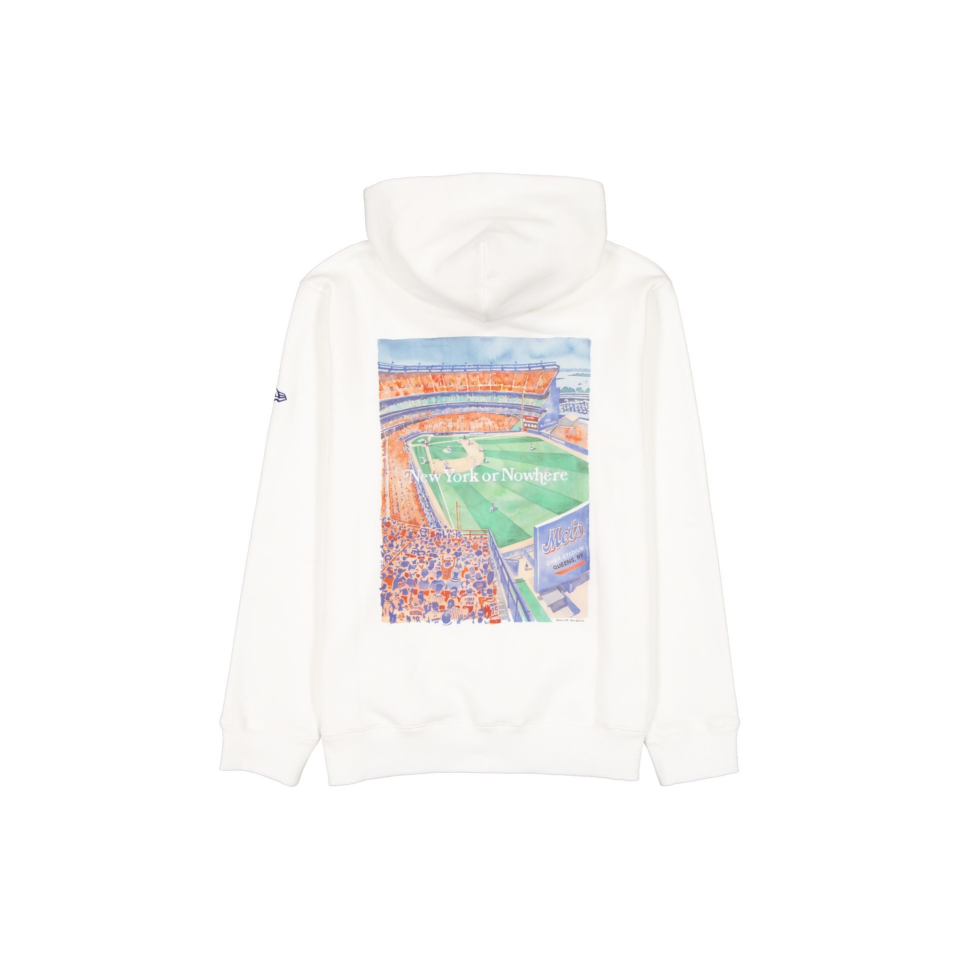 New York or Nowhere x New York Mets Watercolor Hoodie