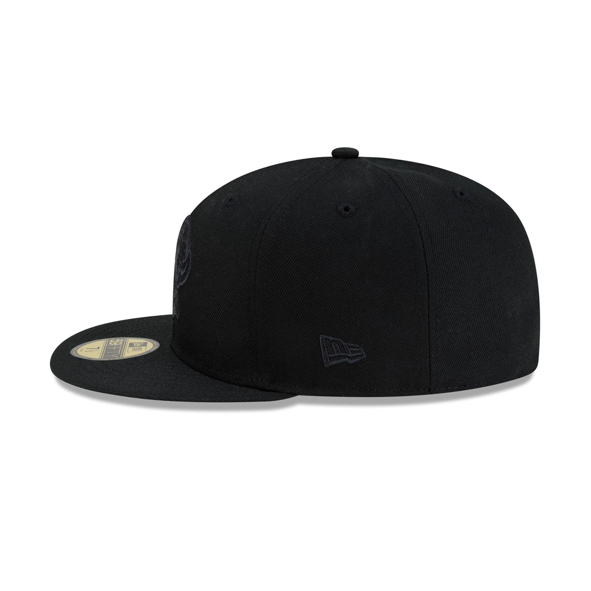 Buffalo Sabres Goathead Black on Black 59FIFTY Fitted Hat