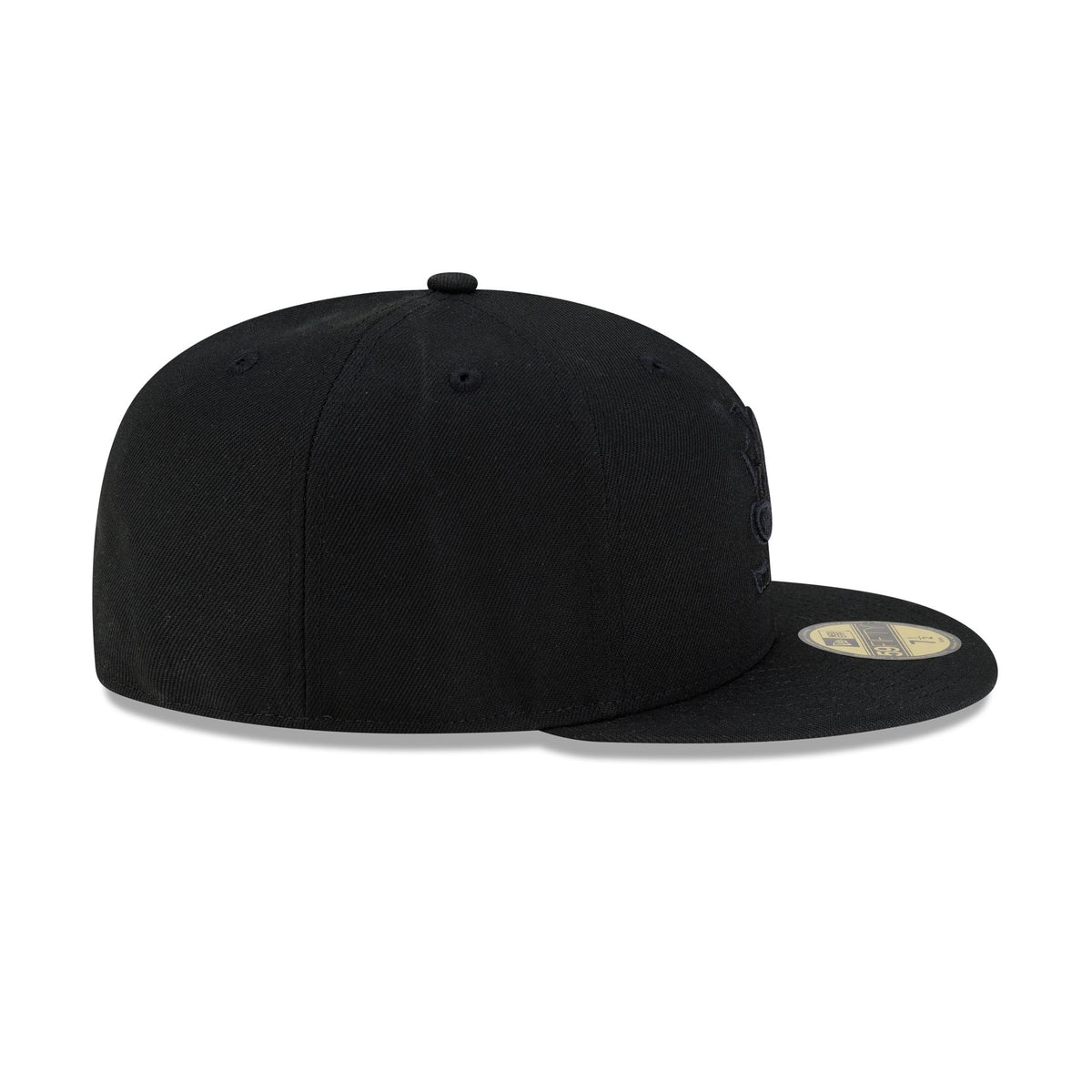 Anaheim Ducks Black on Black 59FIFTY Fitted Hat