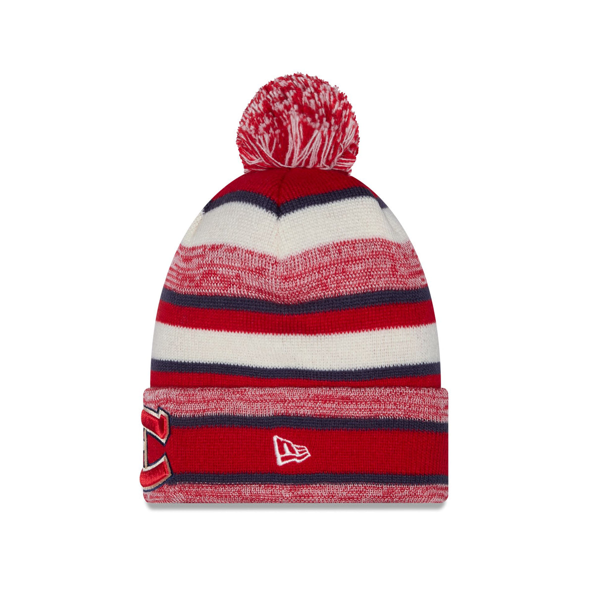Montreal Canadiens 2026 Heritage Classic Kids Pom Knit Hat