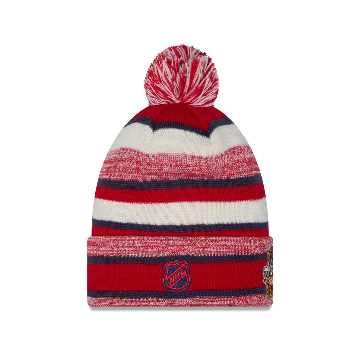 Montreal Canadiens 2026 Heritage Classic Kids Pom Knit Hat
