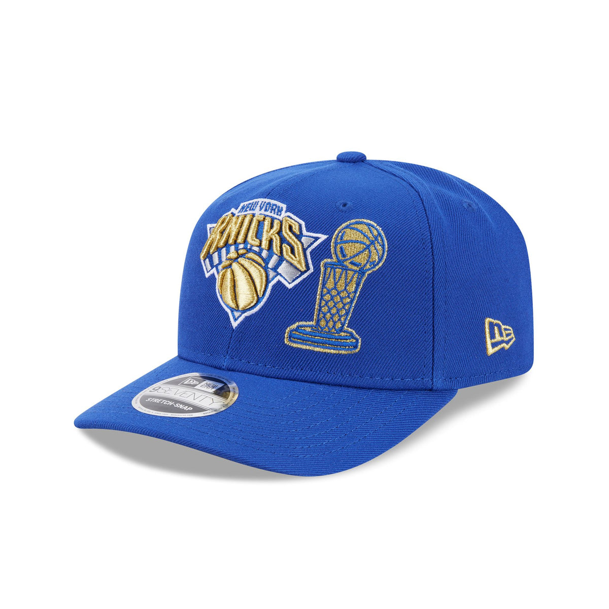 New York Knicks 2026 NBA Ring Ceremony Blue 9SEVENTY Stretch-Snap Hat