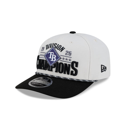 Tampa Bay Rays 2026 Regular Season Division Champions Locker Room 9SEVENTY Stretch-Snap Hat