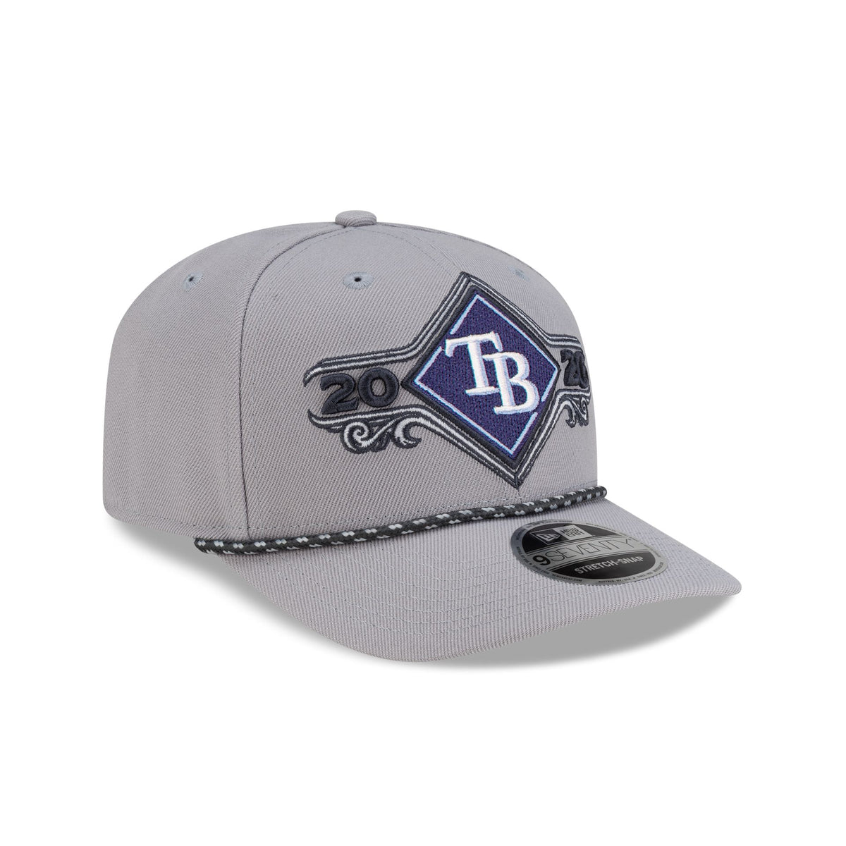 Tampa Bay Rays 2026 ALDS Champions Locker Room 9SEVENTY Stretch-Snap Hat