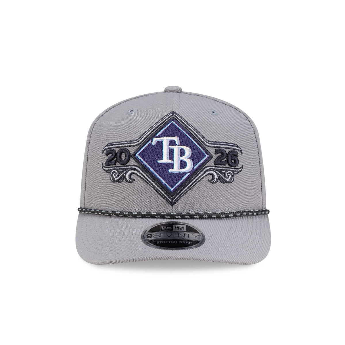 Tampa Bay Rays 2026 ALDS Champions Locker Room 9SEVENTY Stretch-Snap Hat