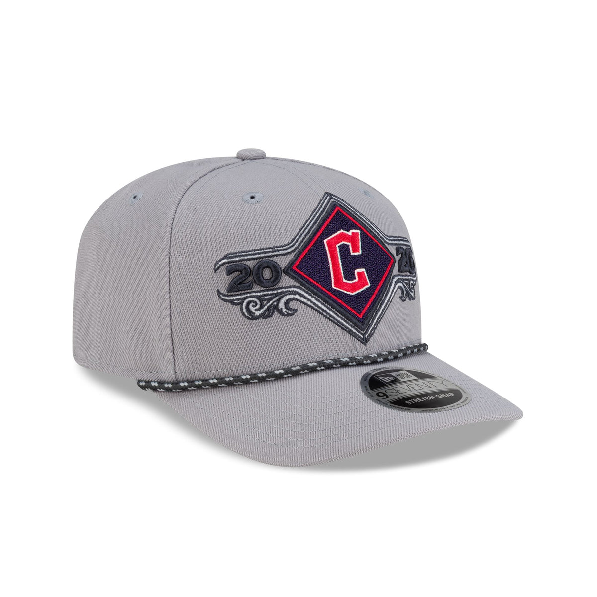 Cleveland Guardians 2026 ALDS Champions Locker Room 9SEVENTY Stretch-Snap Hat