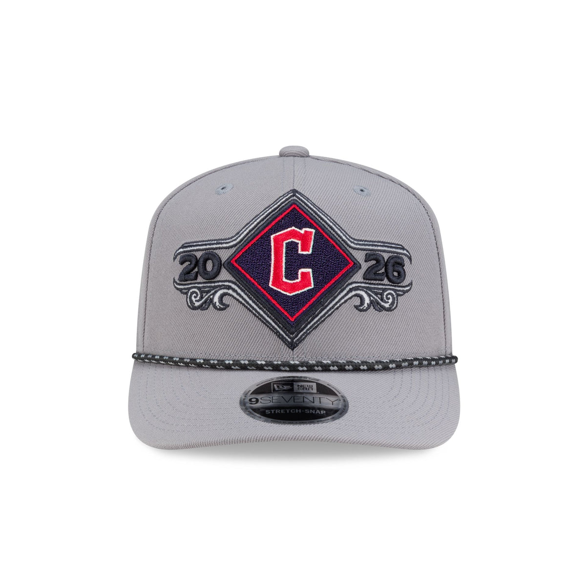 Cleveland Guardians 2026 ALDS Champions Locker Room 9SEVENTY Stretch-Snap Hat