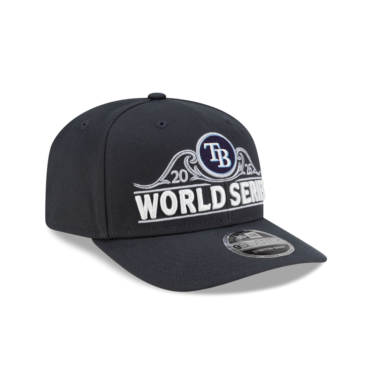 Tampa Bay Rays 2026 League Championship Series Locker Room 9SEVENTY Stretch-Snap Hat