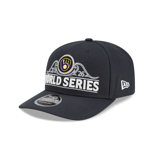 Milwaukee Brewers 2026 League Championship Series Locker Room 9SEVENTY Stretch-Snap Hat