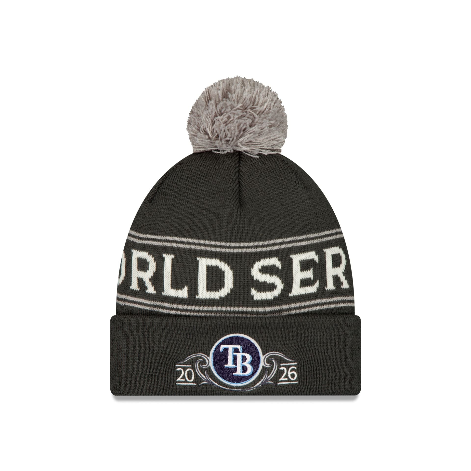 Cincinnati Reds Collection Rppm Tampa Bay Rays 2026 League Championship Series Locker Room Pom Knit Ha ...