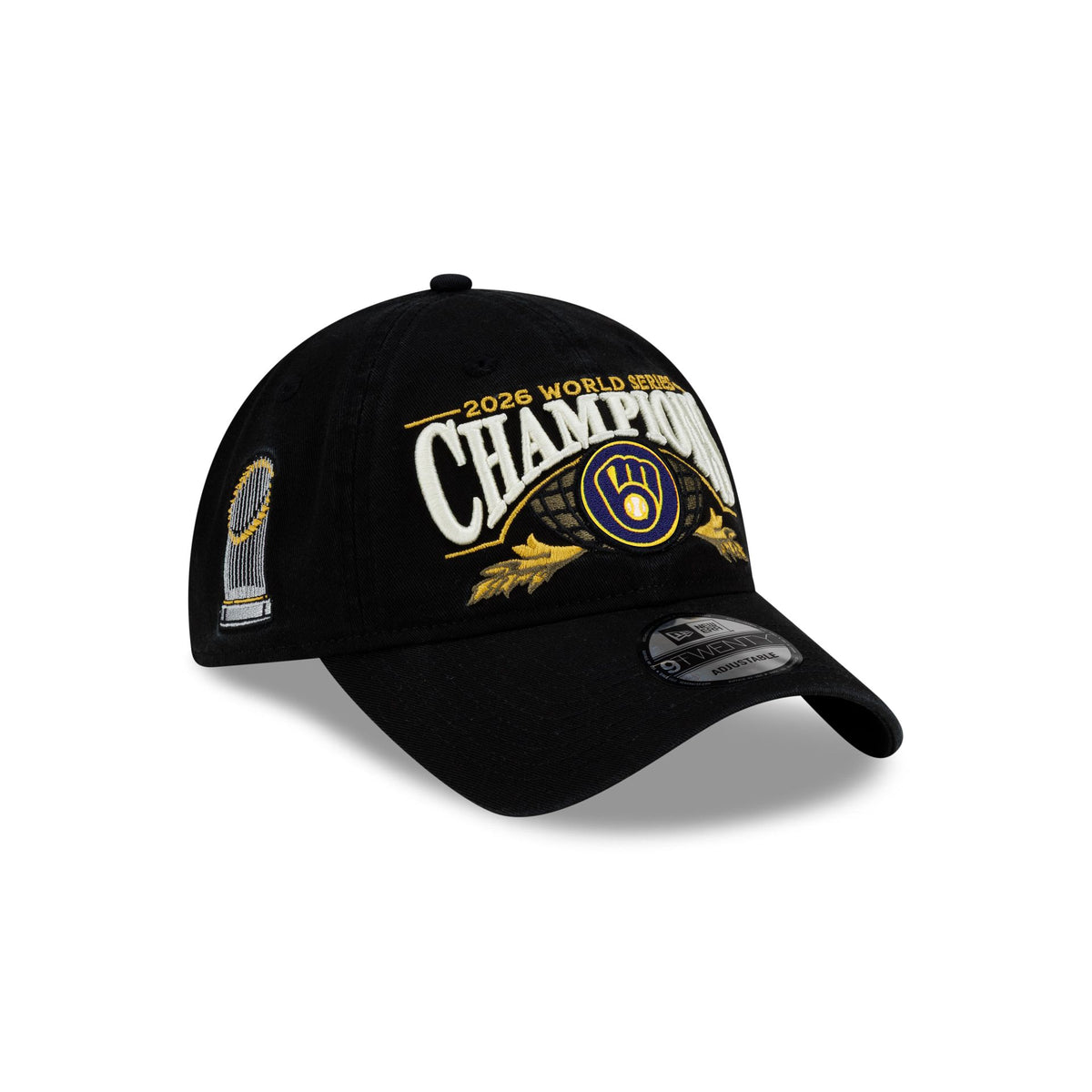 Milwaukee Brewers 2026 World Series Champions Locker Room 9TWENTY Adjustable Hat