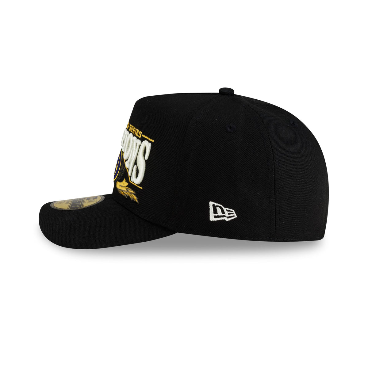 Milwaukee Brewers 2026 World Series Champions Black & Gold 59FIFTY A-Frame Fitted Hat